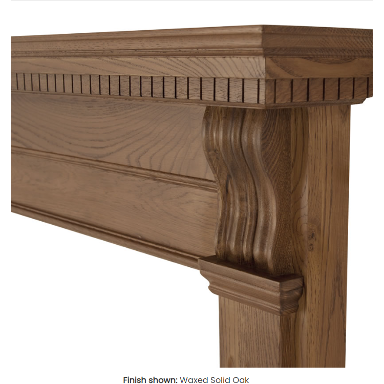 Carron The Corbel Wooden Fireplace Surround