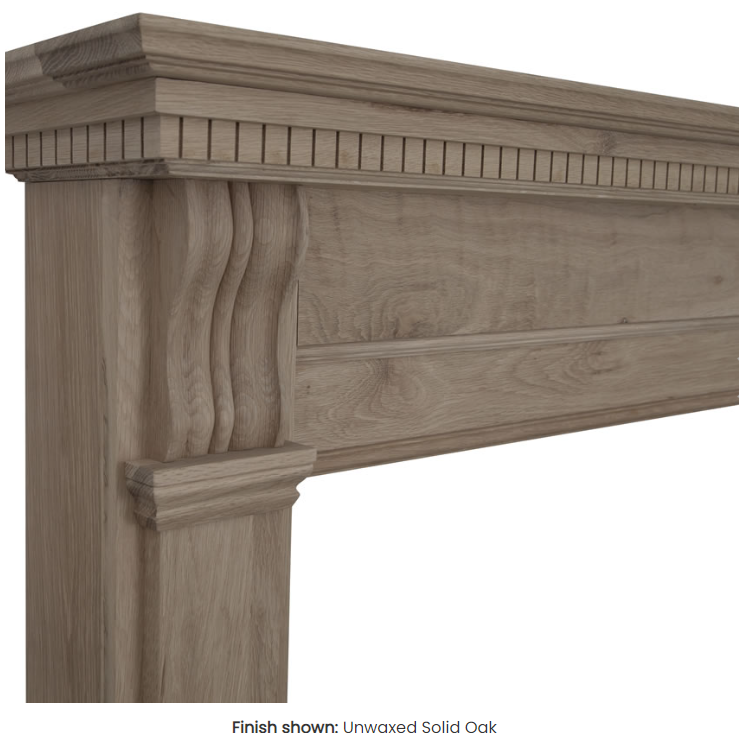 Carron The Corbel Wooden Fireplace Surround