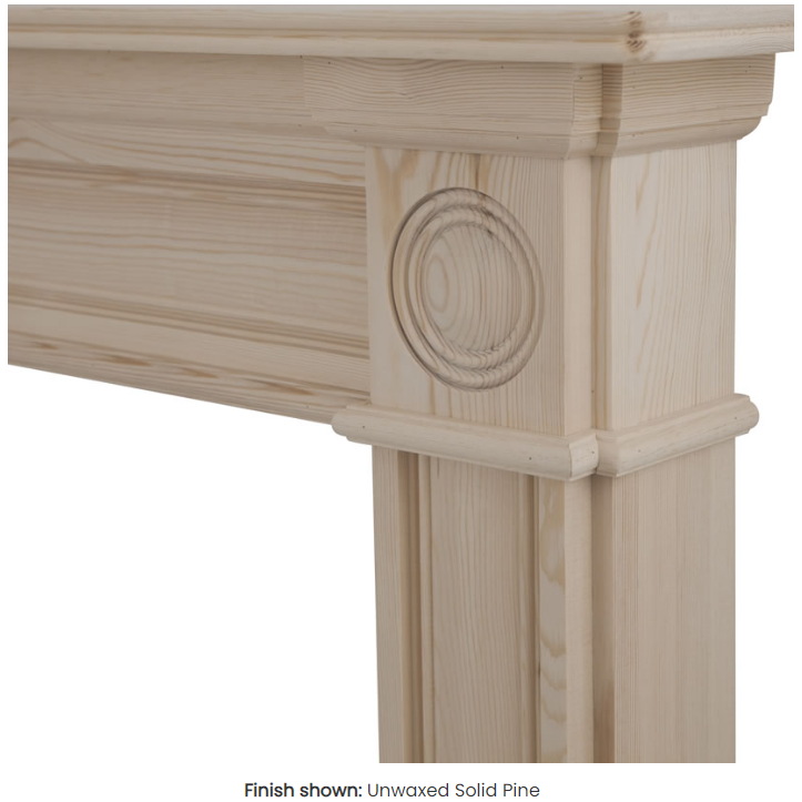 Carron The Derry Wooden Fireplace Surround