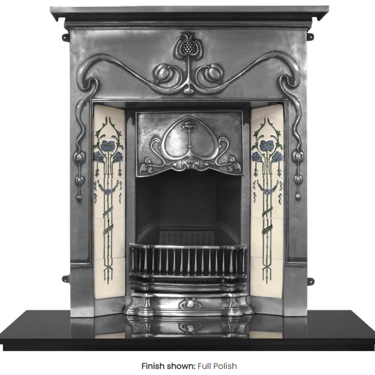 Carron The Valentine Cast Iron Combination Fireplace