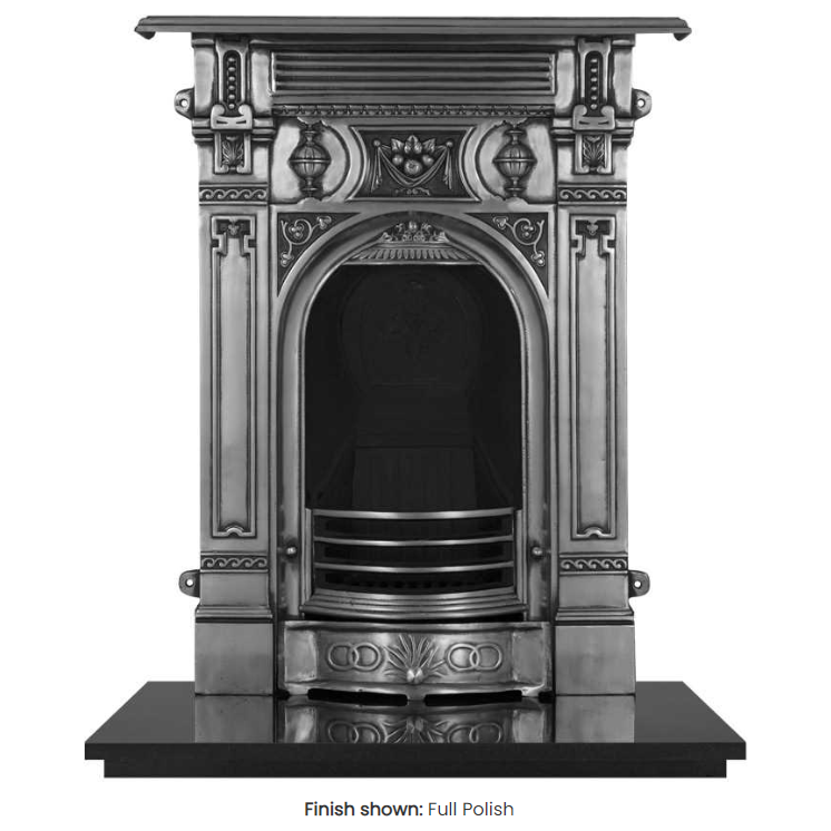 Carron The Victorian Small Cast Iron Combination Fireplace