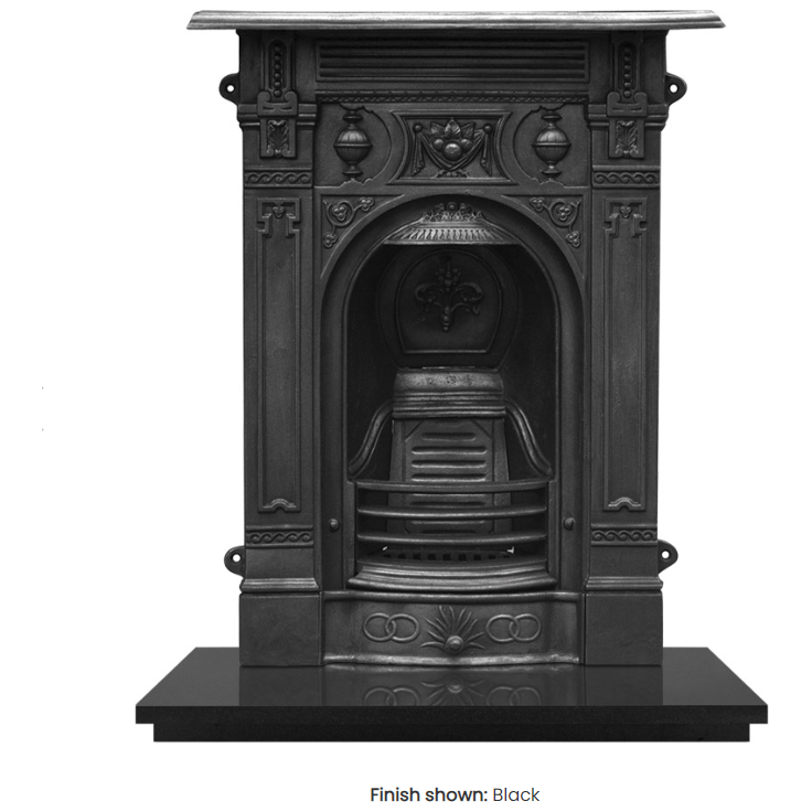 Carron The Victorian Small Cast Iron Combination Fireplace