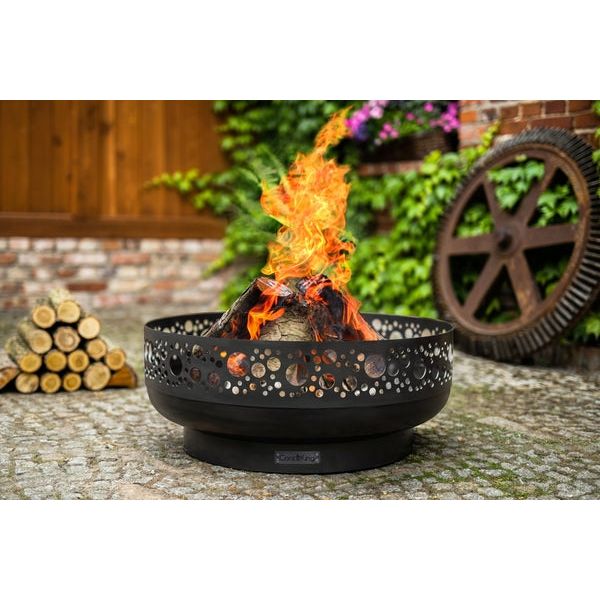 Cookking Boston 80cm Decorative Fire Bowl - Aesthetic Fire Pit for Your Backyard