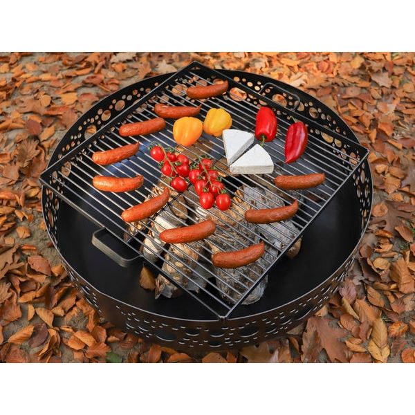 Cookking Boston 80cm Decorative Fire Bowl - Aesthetic Fire Pit for Your Backyard