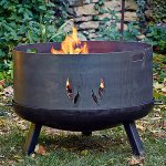 Buschbeck 80cm Decorative Fire Pit Surround – Elegant Outdoor Fireplace Accessory