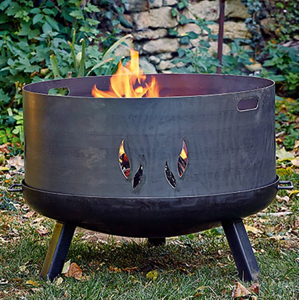 Buschbeck 60cm Decorative Fire Pit Surround – Stylish Outdoor Fireplace Accessory