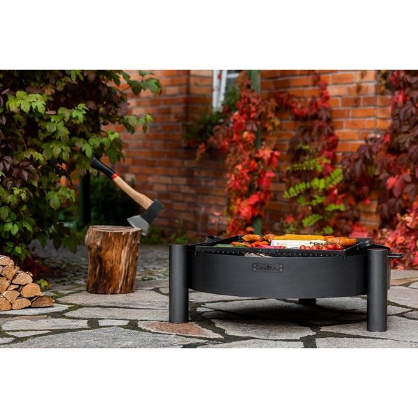 Cookking Haiti 80cm Fire Bowl - Stylish Fire Pit for Outdoor Gatherings