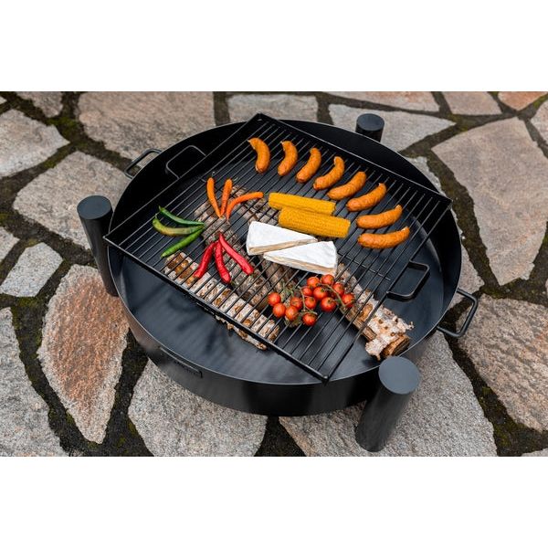 Cookking Haiti 80cm Fire Bowl - Stylish Fire Pit for Outdoor Gatherings