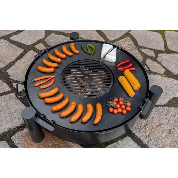 Cookking Haiti 80cm Fire Bowl - Stylish Fire Pit for Outdoor Gatherings