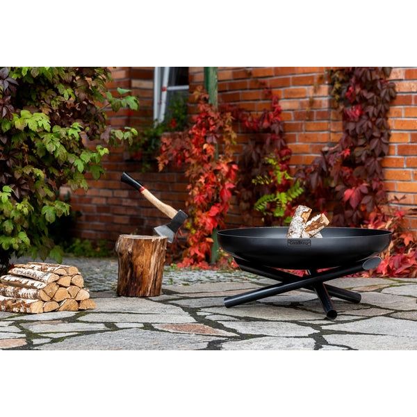 Cookking Indiana 70cm Fire Bowl - Stylish Outdoor Steel Fire Pit