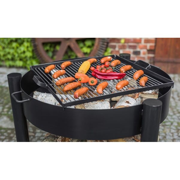 Cookking Montana 80cm Low Fire Bowl - Durable Outdoor Fire Pit