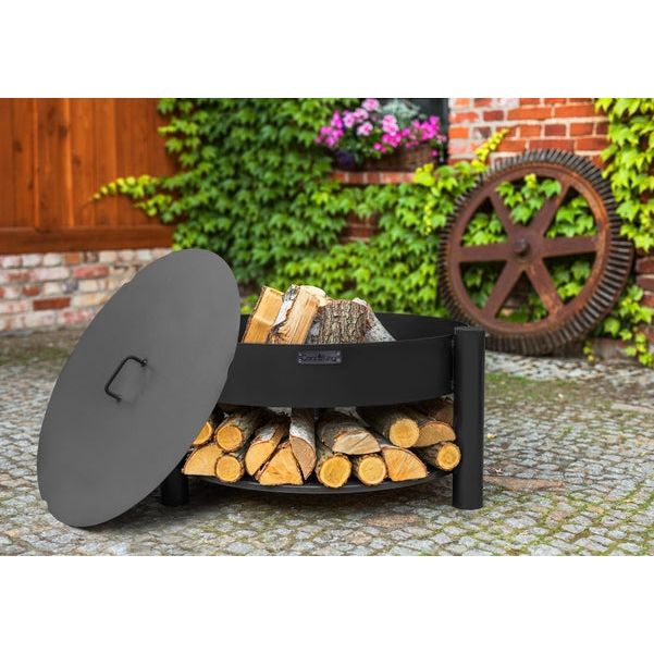 Cookking Montana 80cm Low Fire Bowl - Durable Outdoor Fire Pit