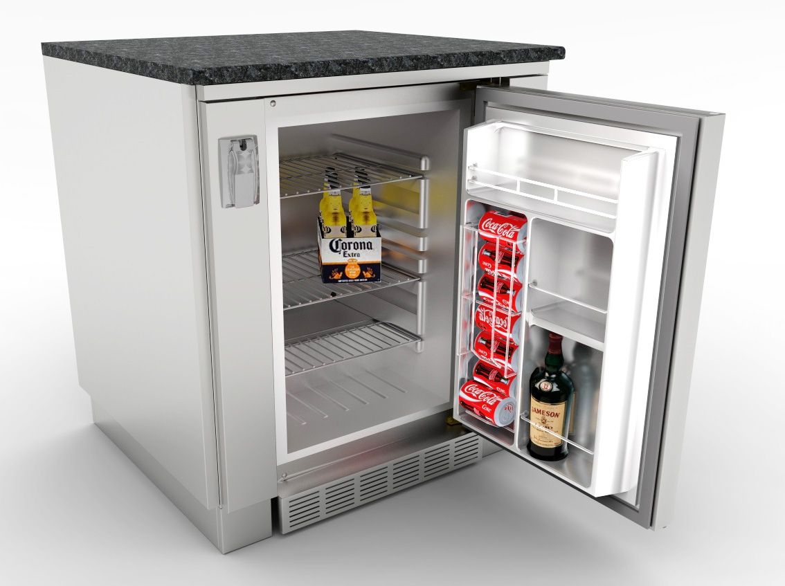 Sunstone Fridge Cabinet – Durable and Stylish Outdoor Organizer