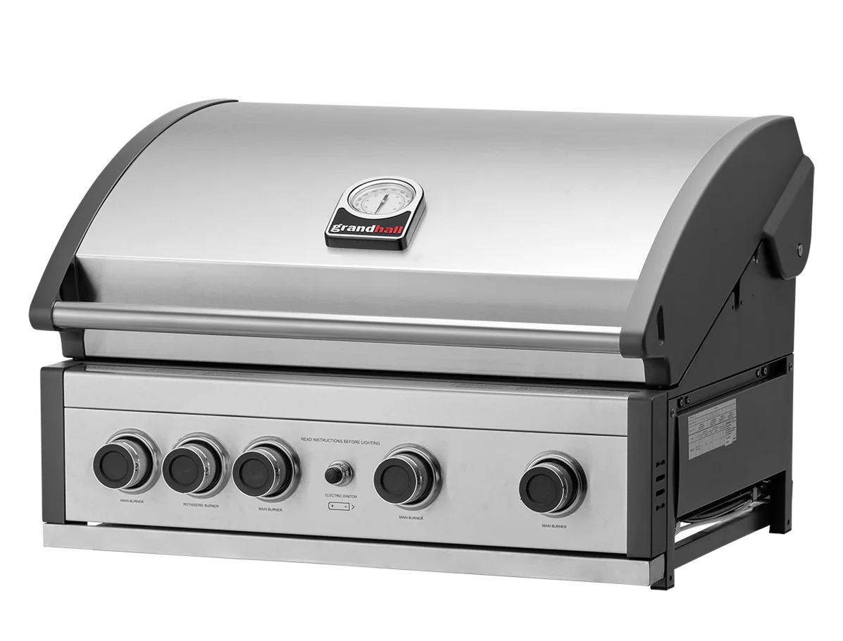 GrandHall Elite 4 Burner Built In Grill – For Long Lasting Performance and Versatility