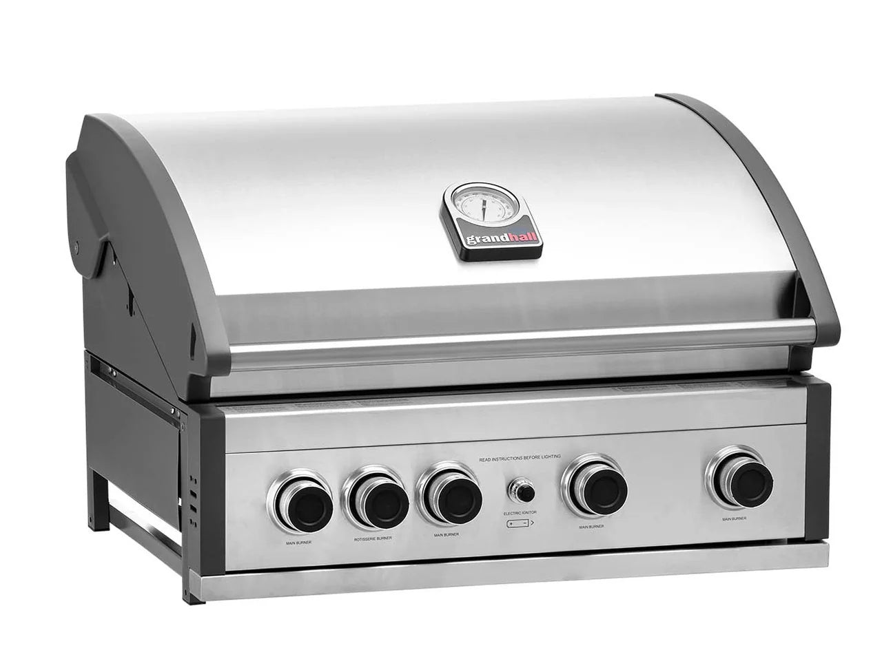 GrandHall Elite 4 Burner Built In Grill – For Long Lasting Performance and Versatility