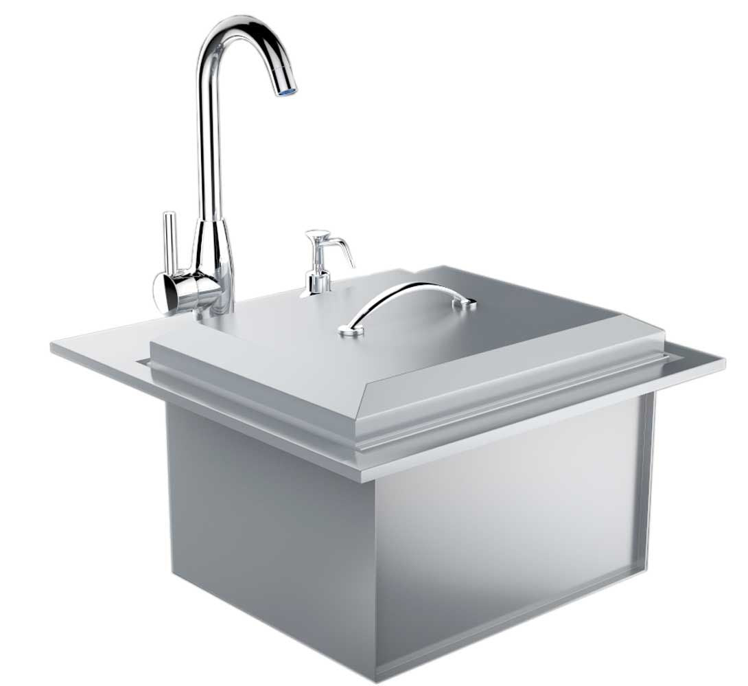 Sunstone Premium Drop-In Sink – Durable and Stylish Outdoor Sink