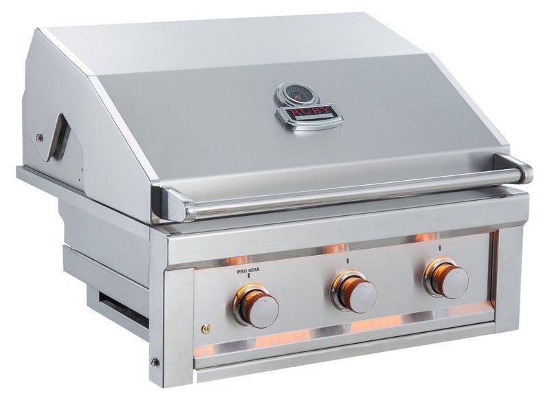 Sunstone Ruby Series 3 Burner Gas Grill – Premium Performance and Superior Quality