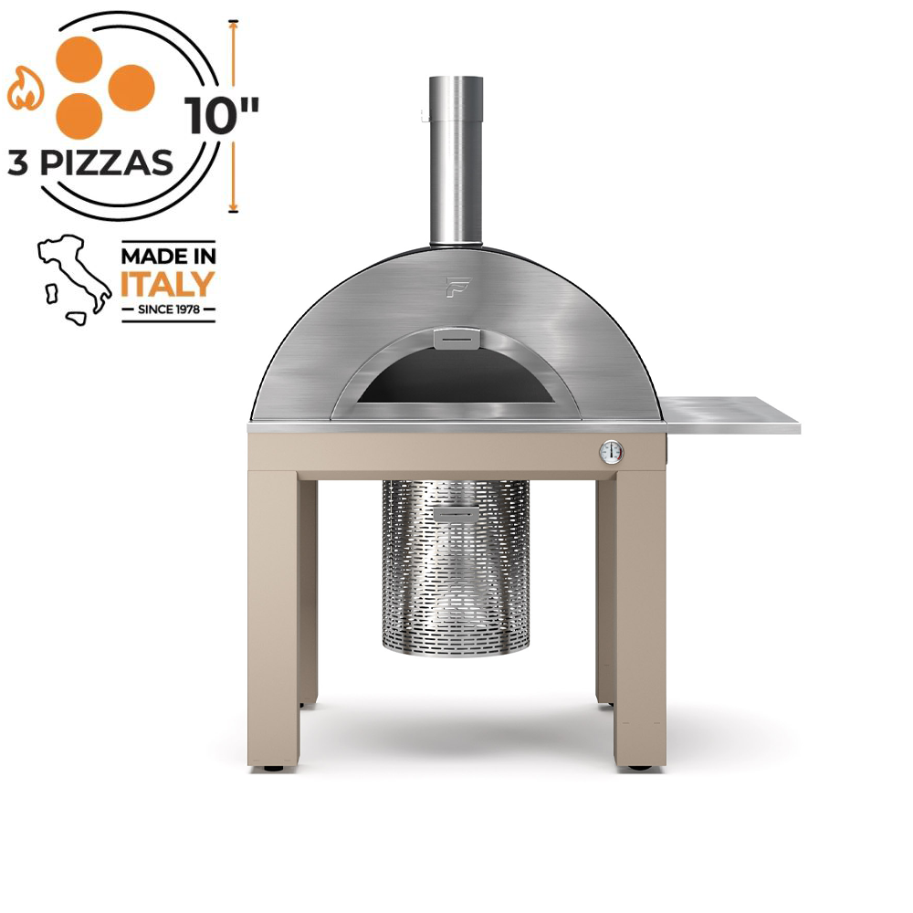 Fontana Riviera Wood Fired Pizza Oven with Trolley – Durable & High Performance