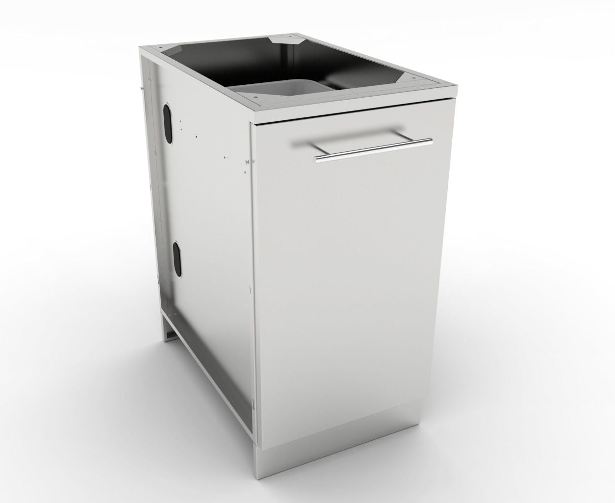 Sunstone Cabinet with Trash Drawer – Convenient Outdoor Waste Storage