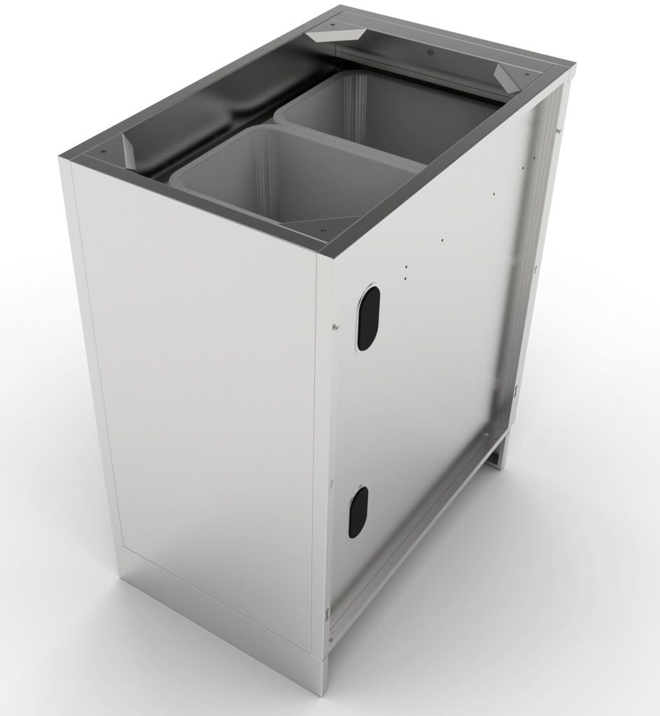 Sunstone Cabinet with Trash Drawer – Convenient Outdoor Waste Storage