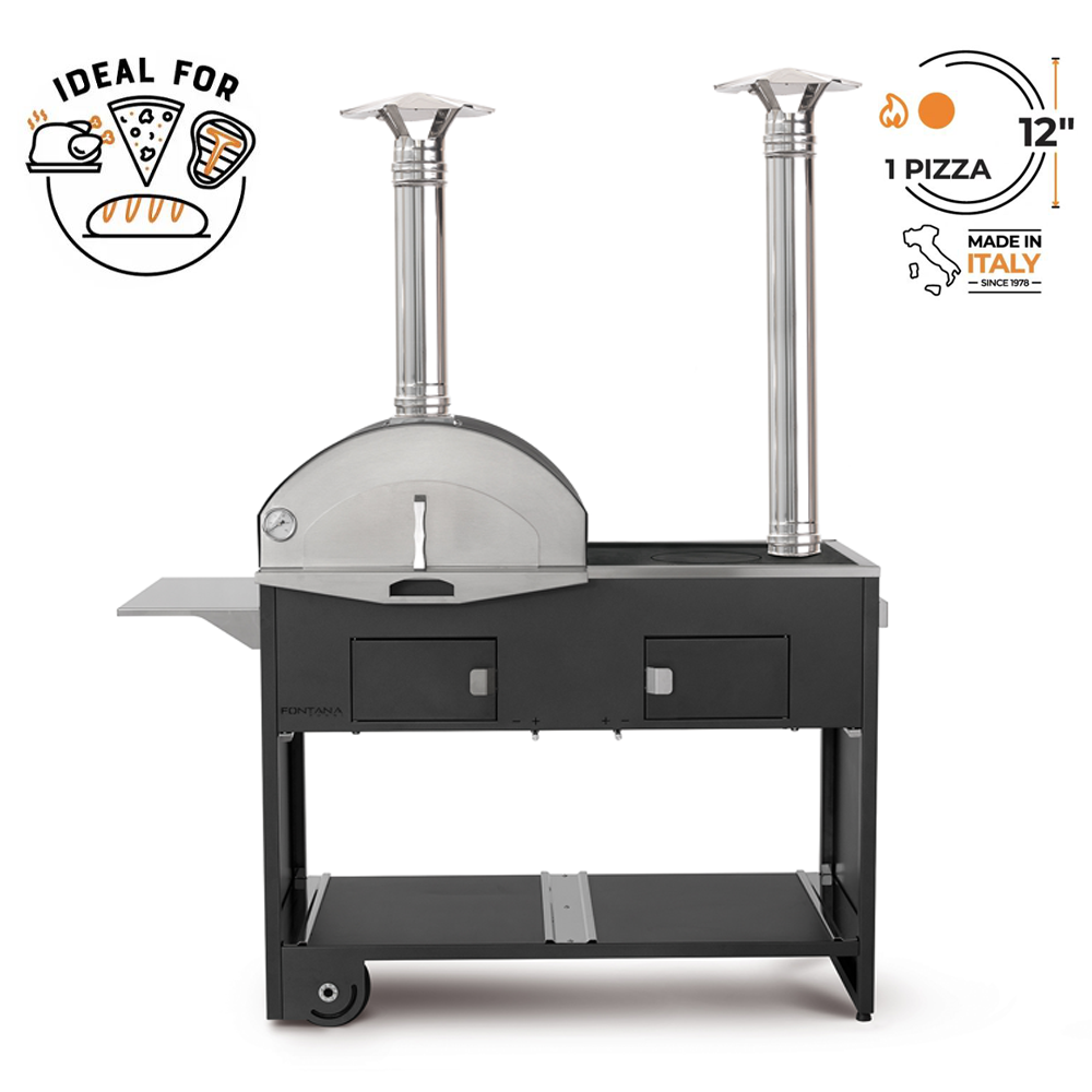 Fontana Pizza & Cucina – Multi Functional Outdoor Cooking Oven