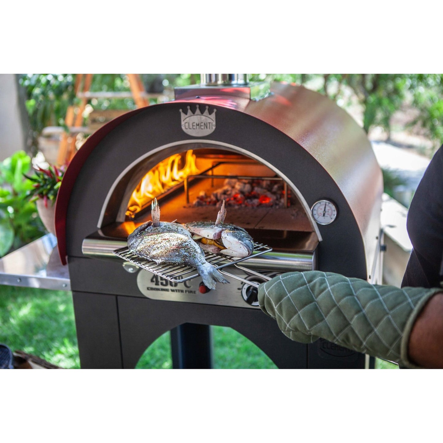 Clementi Pizza Oven with Stand (Pulcinella)