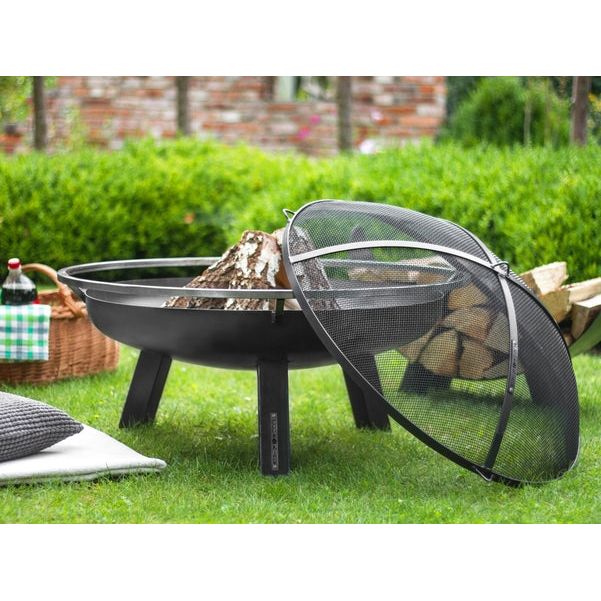 Cookking Porto Fire Bowl - Compact Steel Fire Pit for Patios